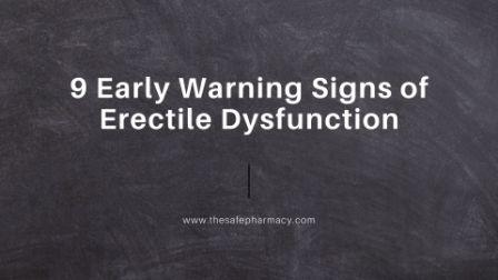 Erectile dysfunction sign