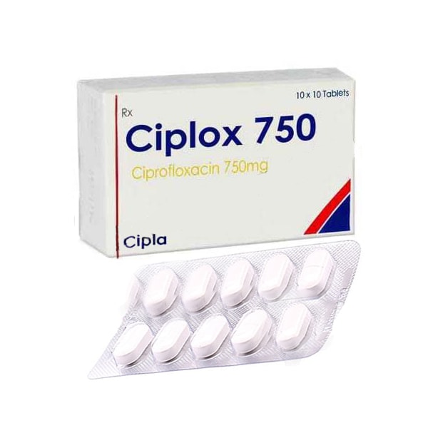 CIPLOX 750MG (CIPROFLOXACIN)