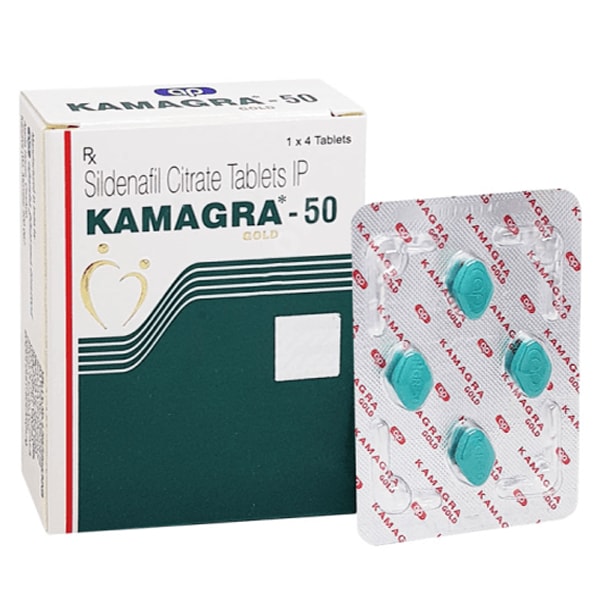 KAMAGRA 50MG (SILDENAFIL CITRATE)
